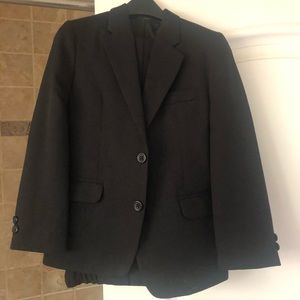 Boys black size 7 suit